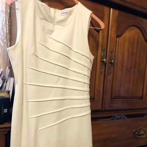 Calvin Klein white dress